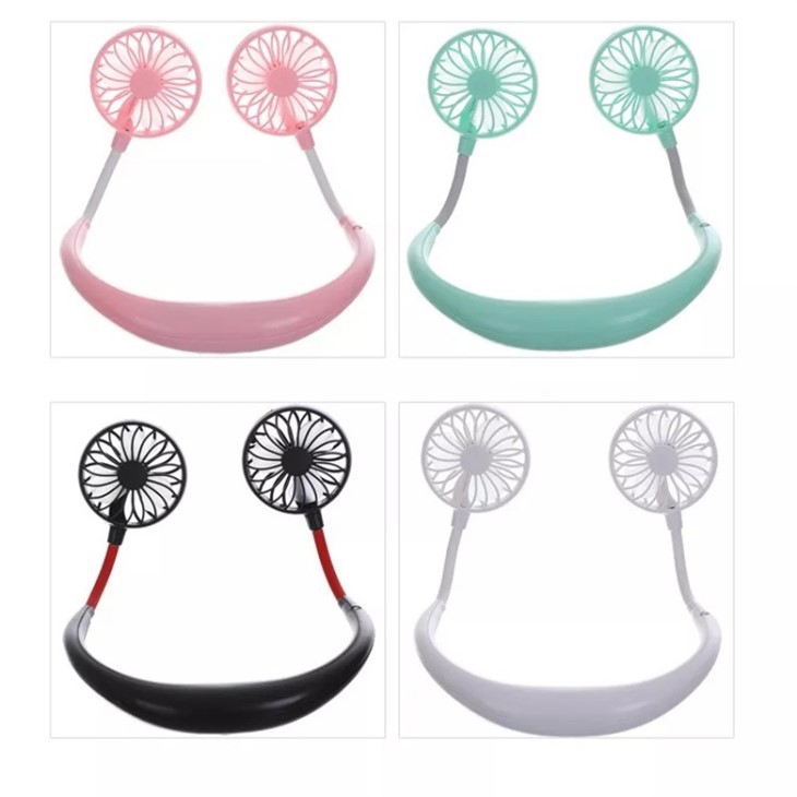 Hanging Mini Rechargeable Neck Fan manufacturers